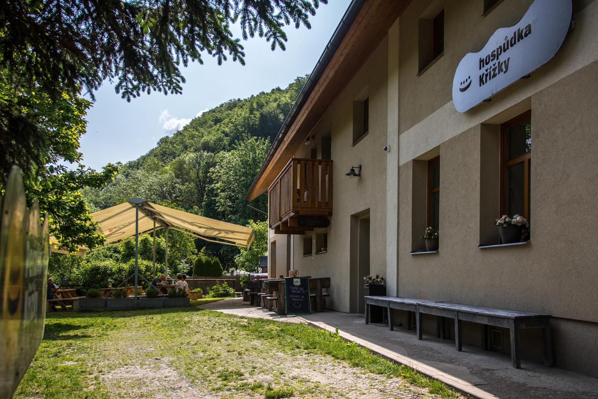 Penzion Krizky Malá Skála Esterno foto